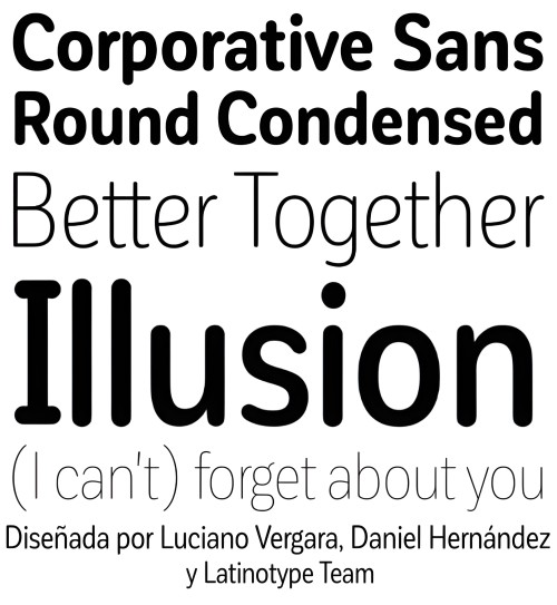 Corporative Sans Round Condensed