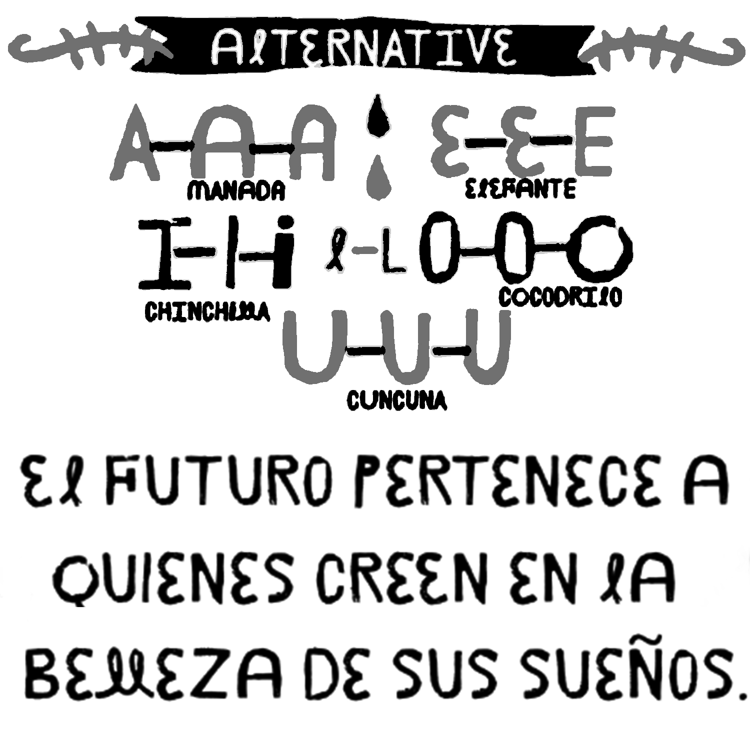 Muestra de la fuente