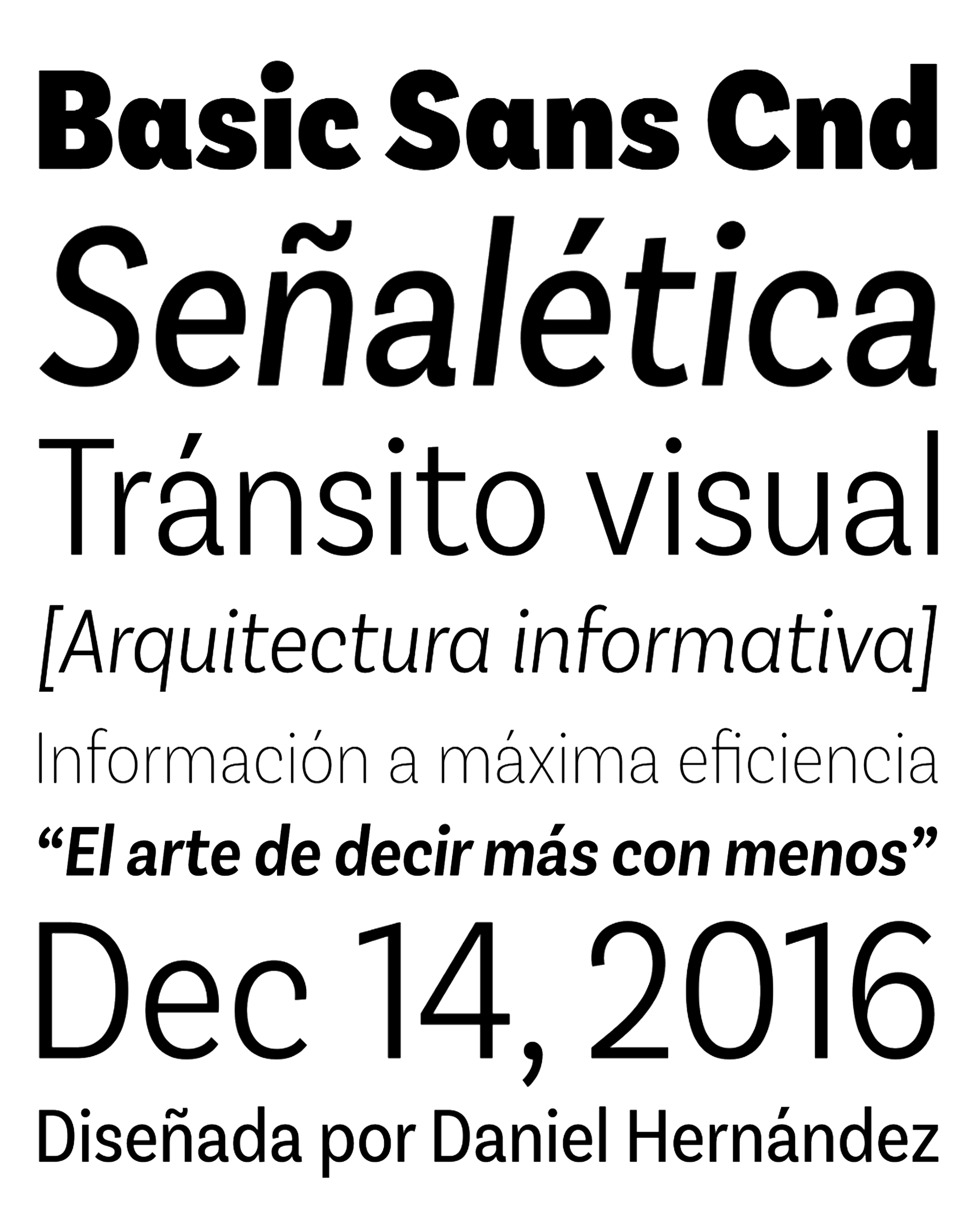 Muestra de la fuente